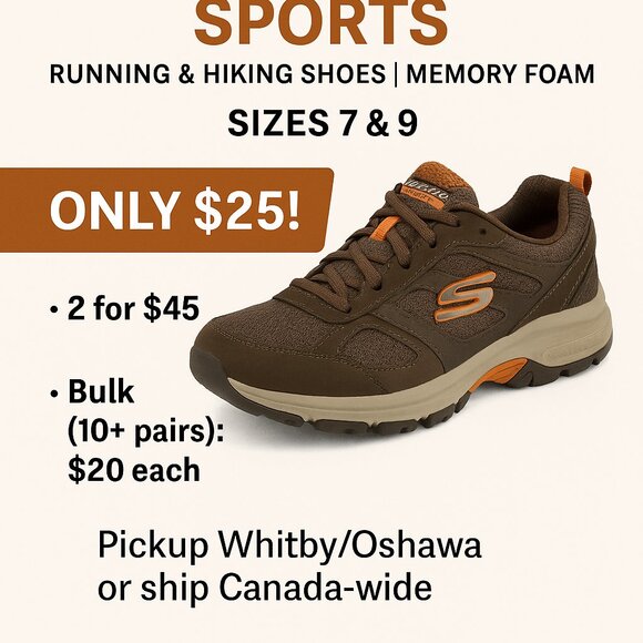 Women’s Skechers Trail Sports shoes (running & hiking with memory foam cushion) - Picture 1 of 2